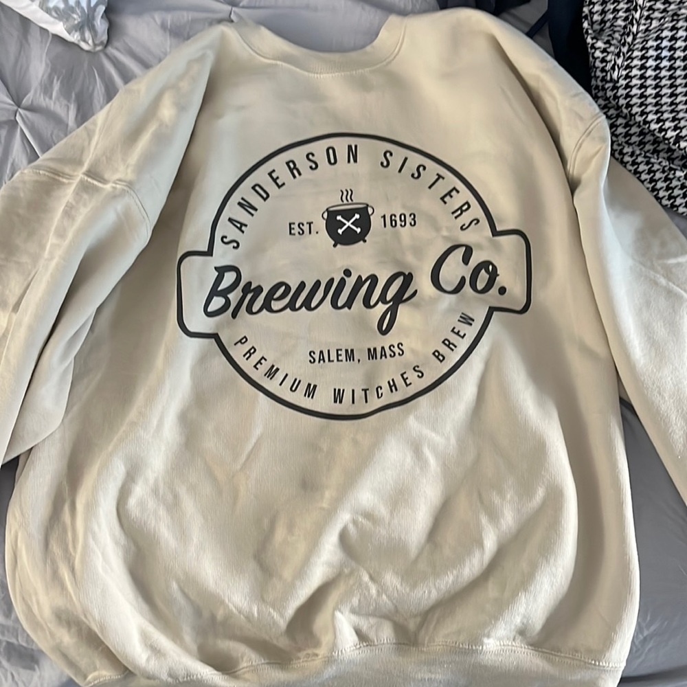 Oversized Halloween Crewneck Sweatshirt